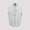Balenciaga Ripped Denim Vest