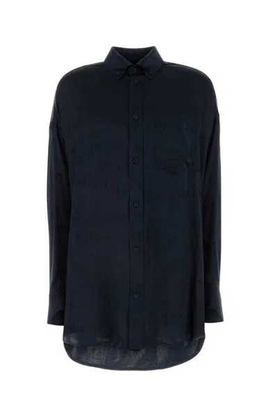Balenciaga Shirts In Blue