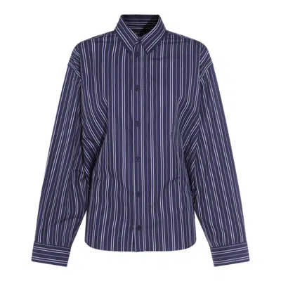 Balenciaga Shirts In Blue
