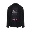 Balenciaga Layered Distressed Long Sleeve Graphic Shirt