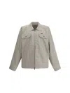 Balenciaga Zip Shirt In Multi