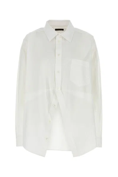 Balenciaga Shirts In White