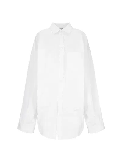 Balenciaga Shirts In White
