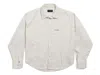 Balenciaga Large Fit Shirt In White