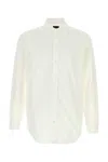 Balenciaga White Poplin Shirt In White