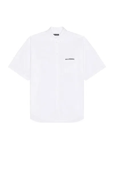 Balenciaga Shirts In White