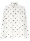 Balenciaga Logo Shirt In White