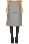 Balenciaga Dust-proof Bag Poplin Shoe Bag Skirt In  Grey