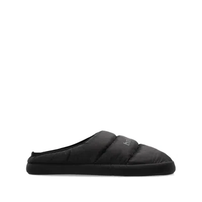 Balenciaga Polyamide And Fleece Alaska Slipper In Black