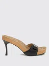 Balenciaga Scholl Collaboration Sandals Buckle Detail In Black
