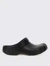 Balenciaga Sunday Molded Flat Shoes Black In Black