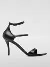 Balenciaga Honey Sandals In Black Leather In Schwarz