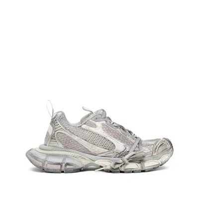 Balenciaga 3xl Eggshell Coloured Mesh And Polyurethane Sneaker In Multi