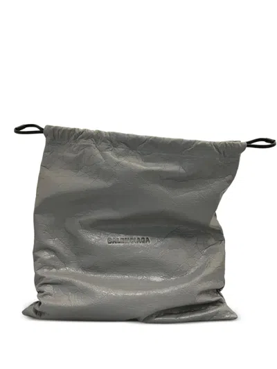 Balenciaga Shopper Dust Bag Pouch In Gray