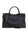 Balenciaga Le City Medium Textured-leather Tote