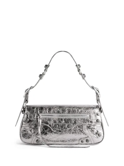 Balenciaga Shopping Bags In Silver