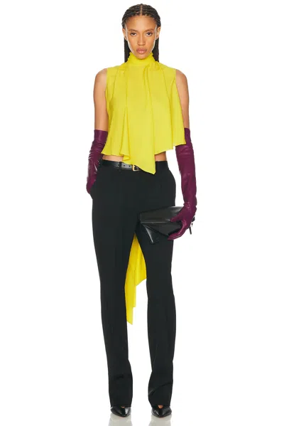 Balenciaga Short Blouse In Yellow