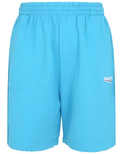 Balenciaga Short In Blue
