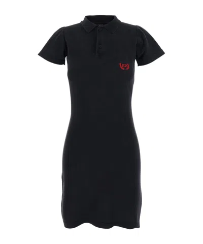 BALENCIAGA BALENCIAGA POLO COLLAR MINI DRESS