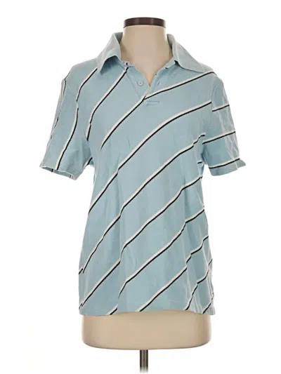 Pre-owned Balenciaga Short Sleeve Polo Shirt In White