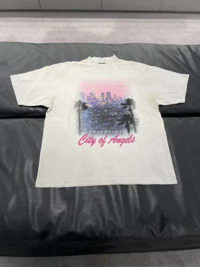 Balenciaga Short-sleeved Crew Neck T-shirt In White
