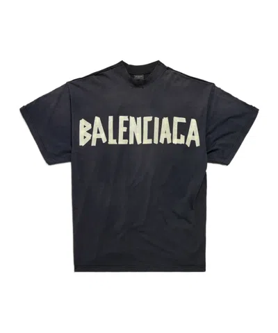 BALENCIAGA BALENCIAGA TAPE TYPE LOGO OVERSIZED T-SHIRT