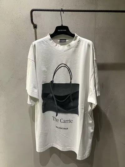 Balenciaga Short-sleeved T-shirt In Gray