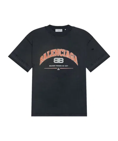 Balenciaga Short-sleeved T-shirt In Green