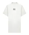 Balenciaga Chalk Cottonx Under Armour Oversize T-shirt In White