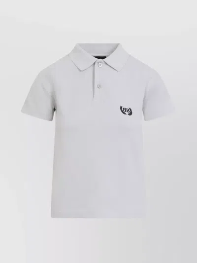 BALENCIAGA SHORT SLEEVES FITTED POLO