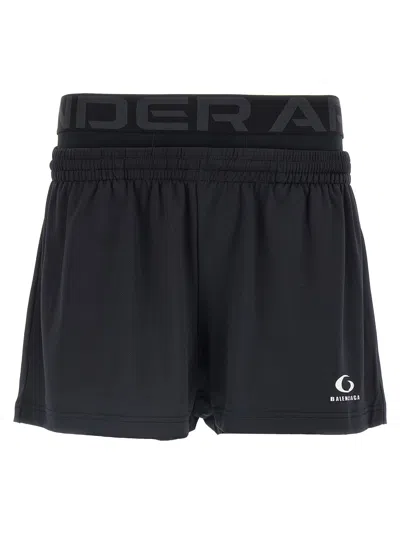 Balenciaga Short X Under Armour® Bermuda And Short Black