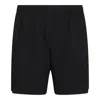 Balenciaga Rainbow Logo Elastic Waist Mesh Swim Shorts