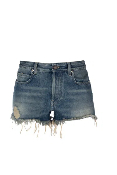 Balenciaga Shorts In Brown