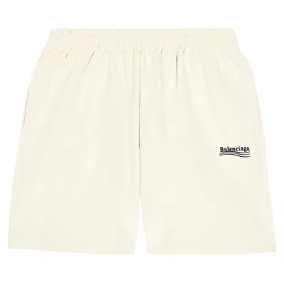 Pre-owned Balenciaga Shorts 'dirty White/black'