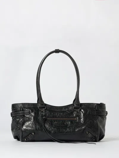 BALENCIAGA SHOULDER BAG BALENCIAGA WOMAN COLOR BLACK,h46356002