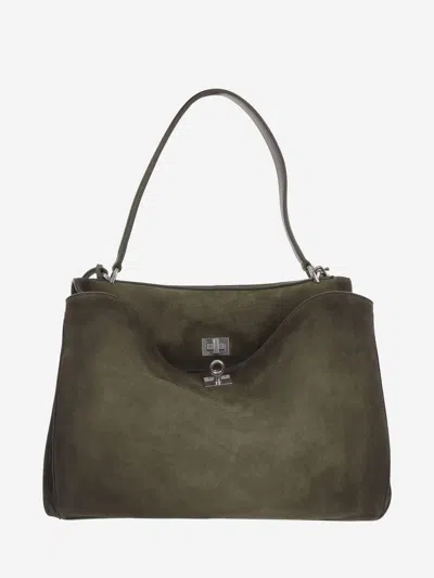 Balenciaga Shoulder Bag  Woman Color Kaki In Brown