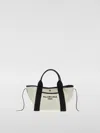 Balenciaga Blackwhite Biarritz S Shopping Bag In White