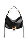 Balenciaga Womens Clicca Medium Shoulder Bag Adjustable In Black