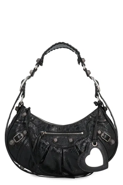 Balenciaga Shoulder Bag Le Cagole Xs In Leather In Black