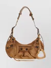 Balenciaga Shoulder Bag With Adjustable Strap And Studs