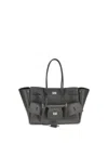 Balenciaga Bel Air Medium Shoulder Bag In Black
