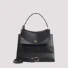 Balenciaga Medium Nano Leather Shoulder Bag In Black