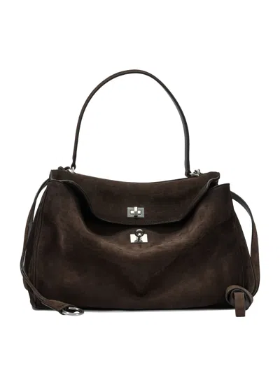 Balenciaga Shoulder Bags Brown