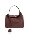 Balenciaga Small Rodeo Top-handle Shoulder Bag In Burgundy
