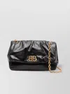Balenciaga Shoulder Bags With Chain-link Strap And Metallic Hardware