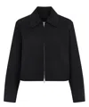 Balenciaga Shrunk Parka Jacket In Black