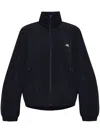 Balenciaga Under Armour Hooded Windbreaker Jacket Black In Black