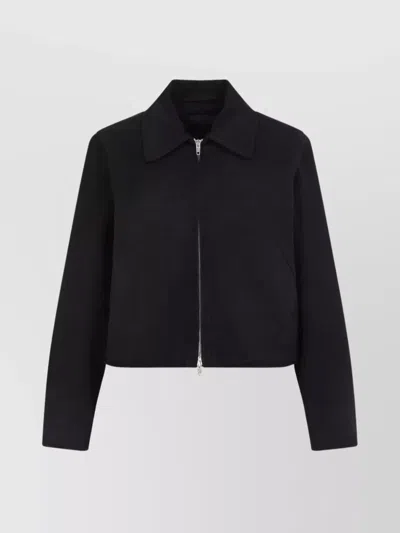 BALENCIAGA SHRUNK PARKA COTTON STRAIGHT HEM