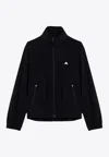 Balenciaga Shrunk Windbreaker Jacket In Black