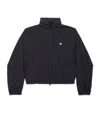 Balenciaga Beverly Hills Logo Hooded Sweatshirt In Black